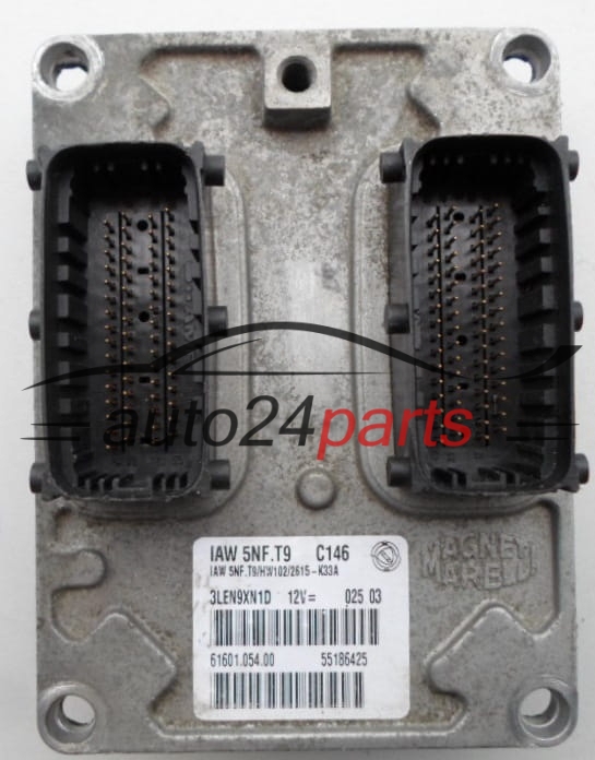 MOTORSTEUERGERÄT ECU STEUERGERÄT  FIAT STILO 1.6 Magneti Marelli IAW 5NF.T9,  55186425