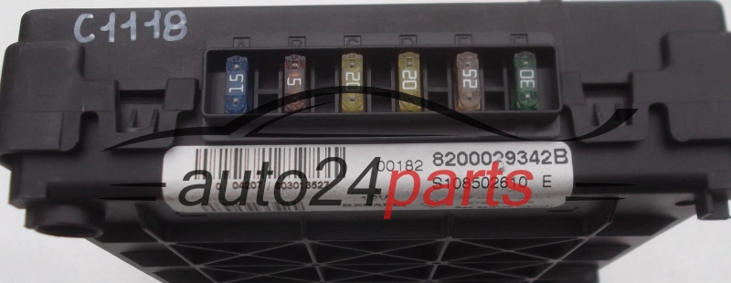 Ηλεκτρικό κιβώτιο θρυαλλίδων κουτί  BSI RENAULT SCENIC SIEMENS S108502610E