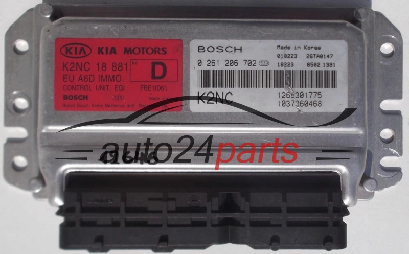 ecu engine control module KIA SHUMA 1.6