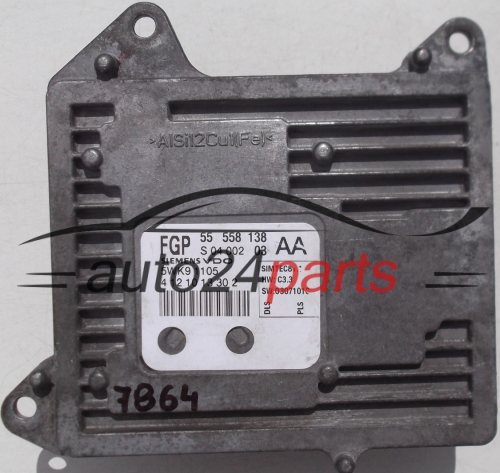 calculateur moteur pour opel vectra, signum 2.2