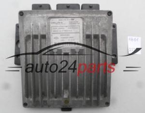 KOMPUTER STEROWNIK SILNIKA RENAULT CLIO 1.5 DCI Delphi R0410C034D, 8200250662, HOM 8200129063 -