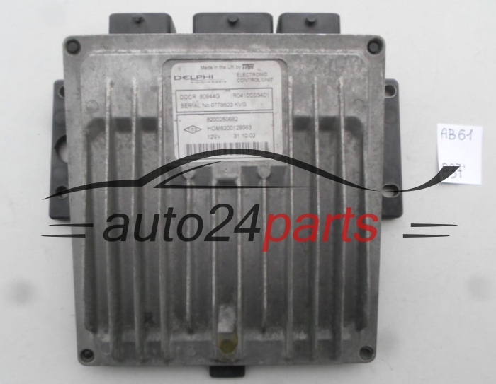 RENAULT CLIO 1.5 DCI Delphi R0410C034D, 8200250662, HOM 8200129063 