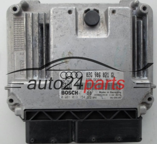 VOLKSWAGEN AUDI 2.0 TDI BOSCH 0 281 013 154, 0281013154, 03G 906 021 GL, 03G906021GL