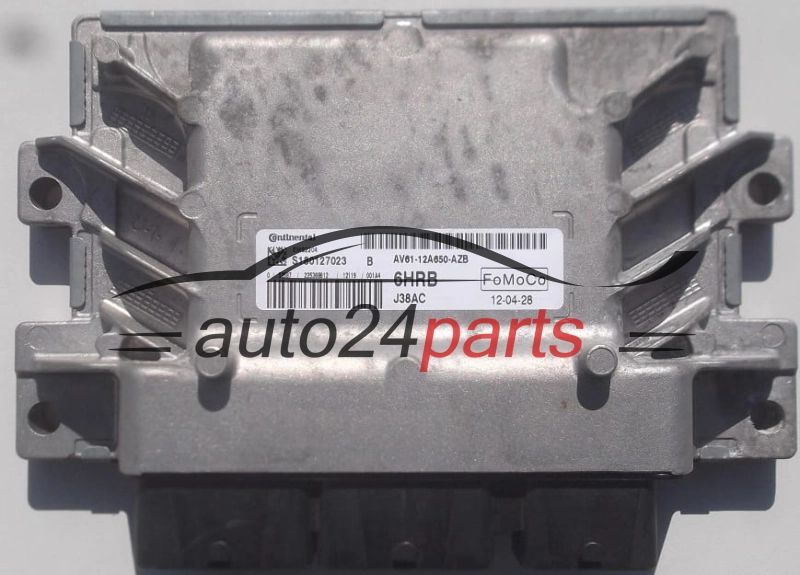 ECU CENTRALITA DE MOTOR  FORD 1.6 TDCI CONTINENTAL S180127023 B,  FoMoCo AV61-12A650-AZB