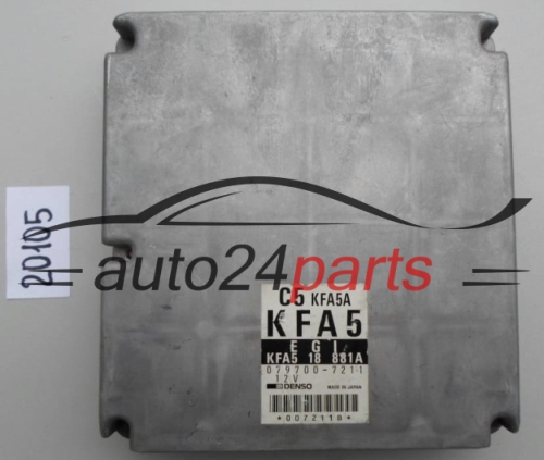 KOMPUTER STEROWNIK SILNIKA MAZDA XEDOS 6 KFA5 18 881A, KFA518881A, 079700-7211, 0797007211 