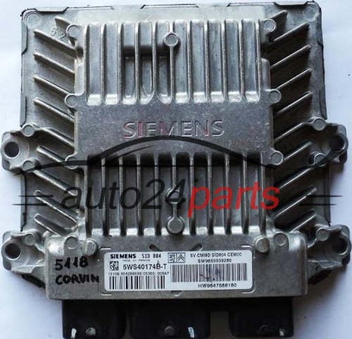 calculateur moteur pour citroen c2 1.4 hdi 