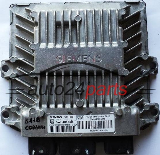 calculateur moteur pour citroen c2 1.4 hdi 