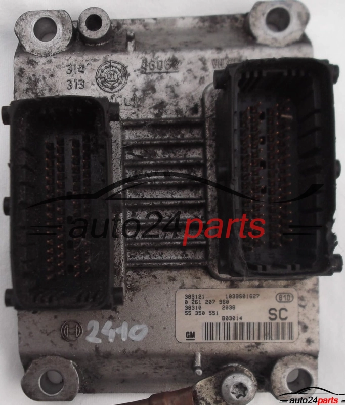calculateur moteur pour opel chevrolet, holden, vauxhall corsa 1.0 z10xe