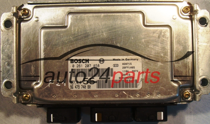 Μονάδα Ελέγχου Κινητήρα CITROEN C3 1.6 BOSCH 0 261 207 858, 96 479 740 80