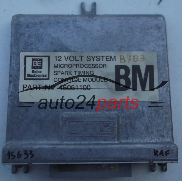 KOMPUTER STEROWNIK SILNIKA OPEL KADETT E DELCO 16061100 BM, 16061100BM