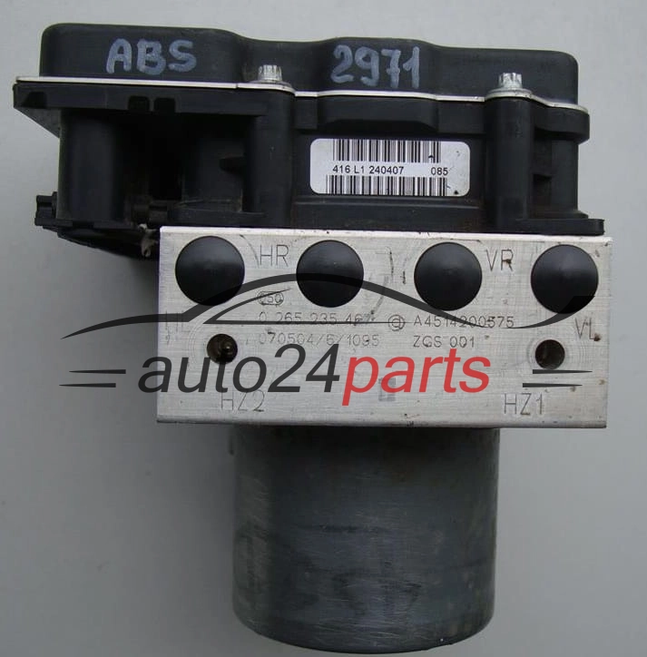 ABS POMPA I STEROWNIK SMART FORTWO BOSCH 0 265 235 467, 0265235467, A4514200575, 0 265 950 786, 0265950786