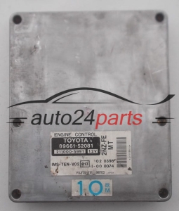 CENTRALINA DO MOTORE TOYOTA YARIS 1.3 2NZ-FE MT 8966152081, 89661-52081, 2110005991, 211000-5991