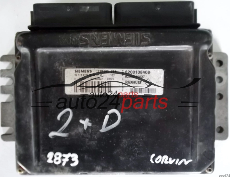ΜΟΝΑΔΑ ΕΛΕΓΧΟΥ ΚΙΝΗΤΗΡΑ RENAULT MEGANE 1.4 SIEMENS S110130072C, 8200108408