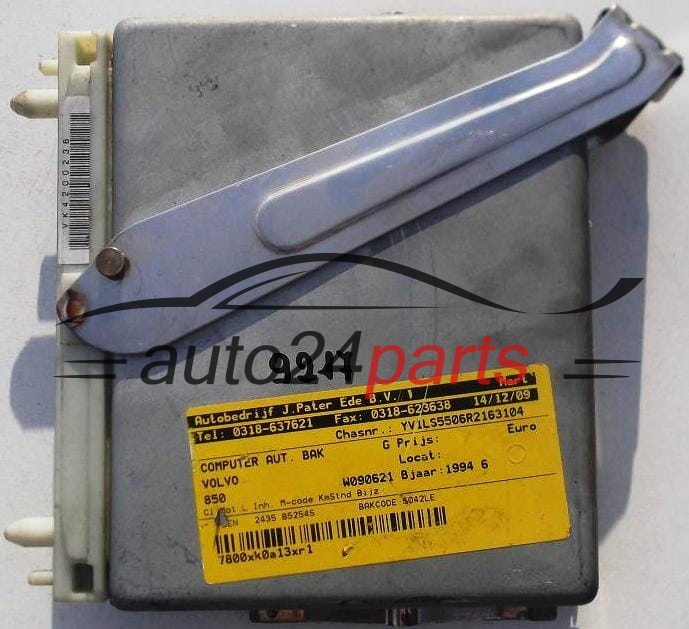 Computador caixa de velocidades automática VOLVO 850 AISIN P3515258, CP09, 6.3