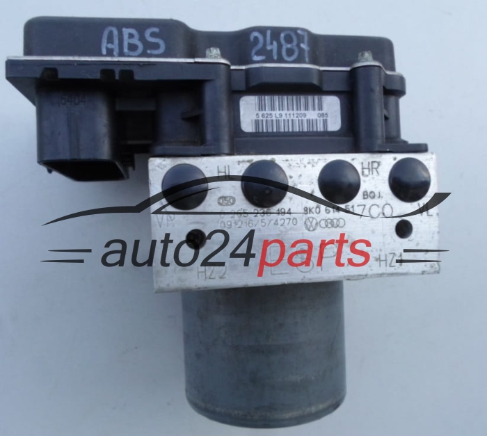Pompe ABS et calculateur 0 265 236 194, 0265236194, 8K0 614 517 CQ, 8K0614517CQ, 0 265 951 172, 0265951172