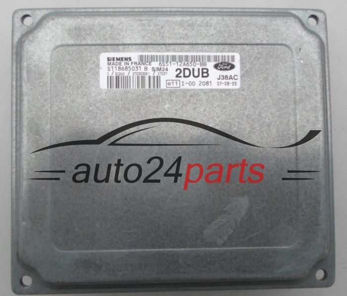 Centralina do motore FORD KA 1.3 SIEMENS S118685031 B, 6S51-12A650-BB