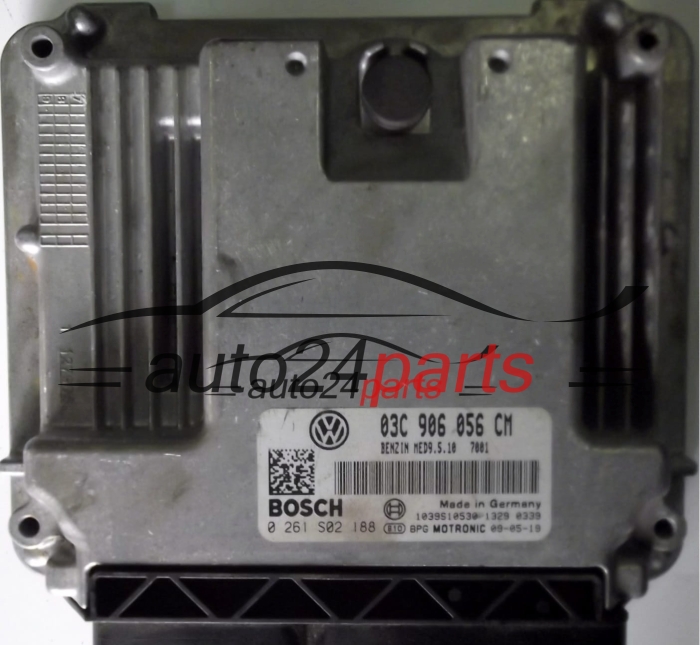 ECU CENTRALITA DE MOTOR SKODA OCTAVIA 1.6 FSI 03C906056CM, BOSCH 0261S02188