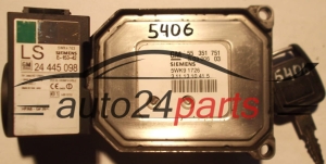 calculateur moteur pour opel astra, zafira 1.8 z18xe