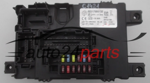 Mονάδα ελέγχου άνεσης FIAT GRANDE PUNTO DELPHI 28122166, 00517986150