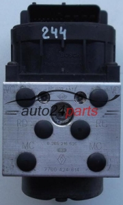 ABS RENAULT CLIO BOSCH 0 265 216 626, 0265216626, 7700 424 814, 7700424814, 0 273 004 341, 0273004341