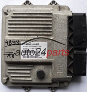KOMPUTER STEROWNIK SILNIKA FIAT GRANDE PUNTO 1.3 MJET SDE 51806505,  MJD6F3P5, MJD 6F3.P5/HW03P/3443-P570 7160017002, 71600.170.02 -  