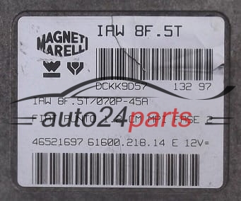 MOTORSTEUERGERÄT ECU STEUERGERÄT  FIAT PUNTO 1.2 MAGNETI MARELLI IAW 8F.5T