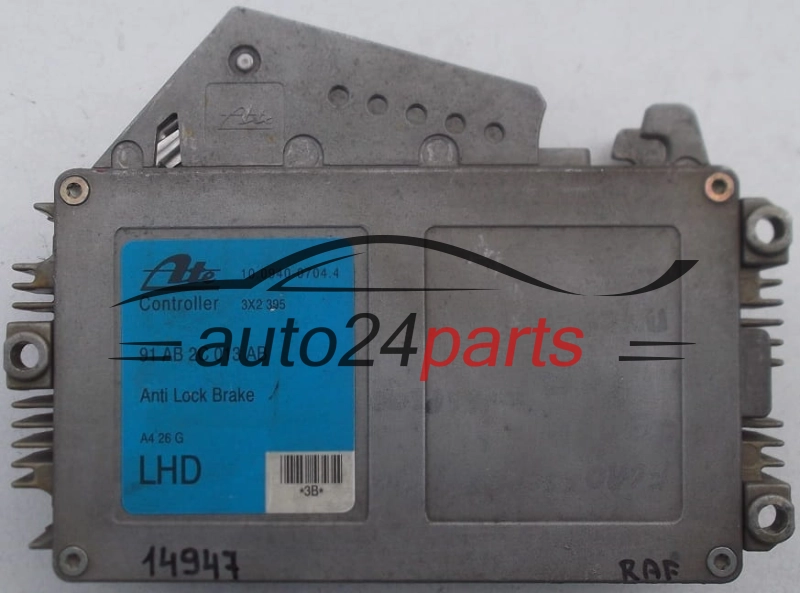 CENTRALINA ABS FORD ESCORT ATE 10.0940-0704.4, 10094007044, 91 AB 2C 013 AB, 91AB2C013AB