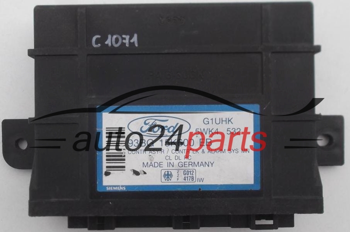 CENTRALKA MODUL STEROWNIK KOMFORTU FORD MONDEO SIEMENS 5WK4 532