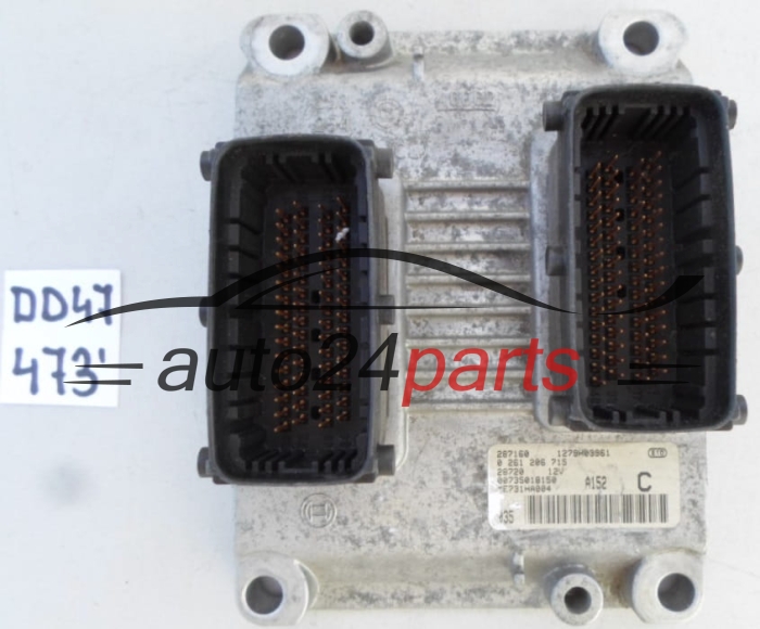 Centralina motore  ALFA ROMEO 147 1.6 BOSCH 0261206715 00735018150 A152 C