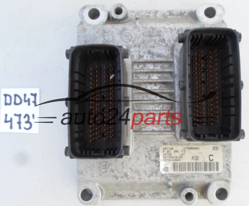 Centralina motore  ALFA ROMEO 147 1.6 BOSCH 0261206715 00735018150 A152 C