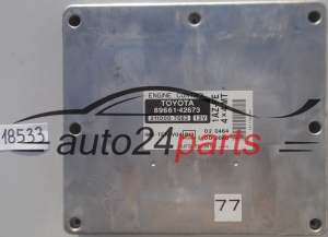 KOMPUTER STEROWNIK SILNIKA TOYOTA RAV4 2.0 VVTi 1AZ-FE FUJITSU 2110007663, 211000-7663 8966142673, 89661-42673 -  