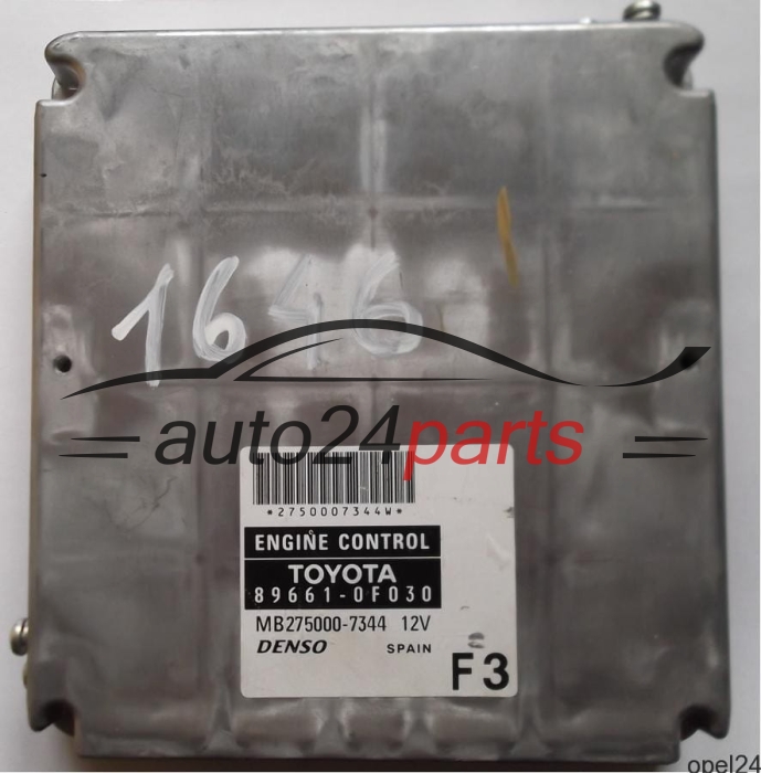MOTORSTEUERGERÄT ECU STEUERGERÄT TOYOTA VERSO 1.8 89661-0F030