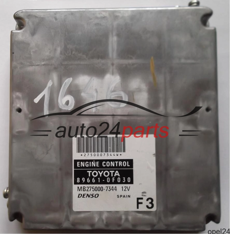 MOTORSTEUERGERÄT ECU STEUERGERÄT TOYOTA VERSO 1.8 89661-0F030