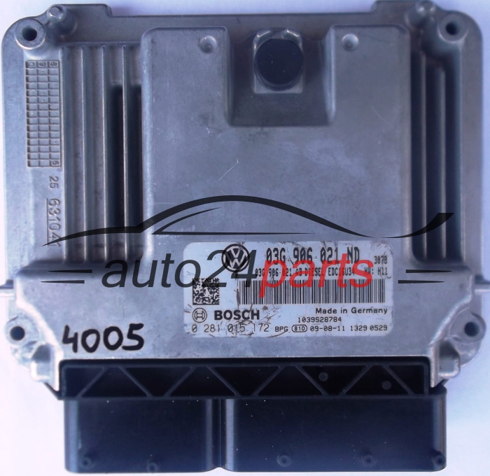 KOMPUTER STEROWNIK SILNIKA VW VOLKSWAGEN TOURAN 1.9 TDI 03G906021ND