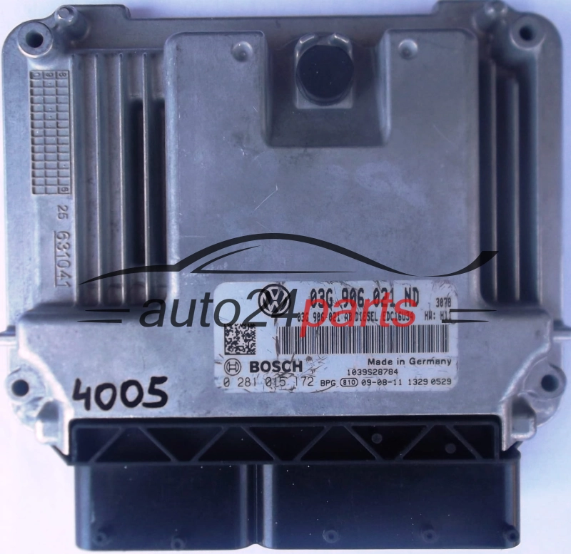 KOMPUTER STEROWNIK SILNIKA VW VOLKSWAGEN TOURAN 1.9 TDI 03G906021ND