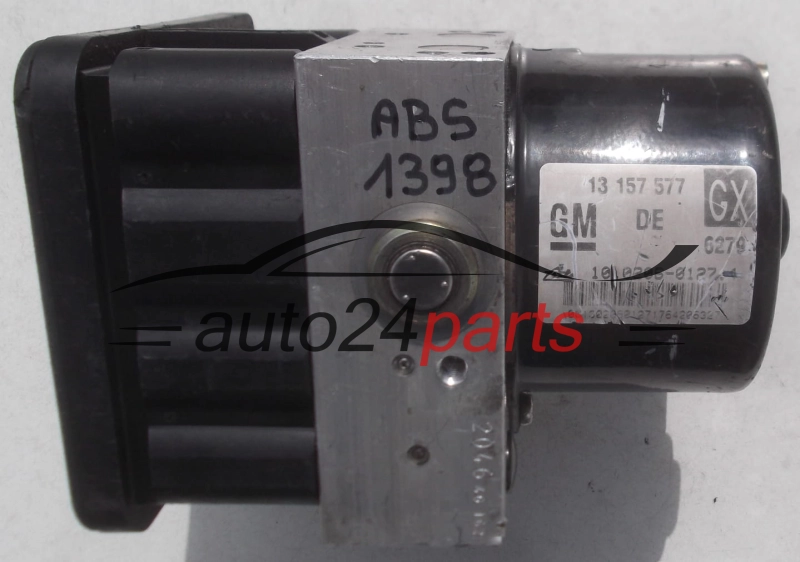 POMPE HYDRAULIQUE ET CALCULATEUR dABS OPEL ASTRA H ZAFIRA B GM 13 157 577 GX, 13157577, ATE 10.0206-0127.4, 10020601274, 10.0960-0510.3, 10096005103