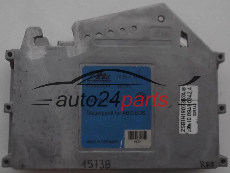 ABS STEROWNIK VOLKSWAGEN PASSAT ATE 10.0941-0314.4, 10094103144, 1H0 907 379 C, 1H0907379C