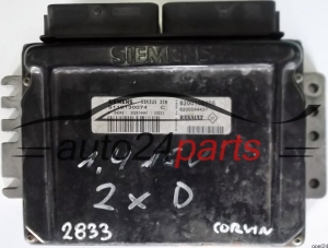 MOTORSTEUERGERÄT ECU STEUERGERÄT RENAULT CLIO 1.4 SIEMENS S110130074C S110130074 C, 8200108405 8200044437 SIRIUS 32N 