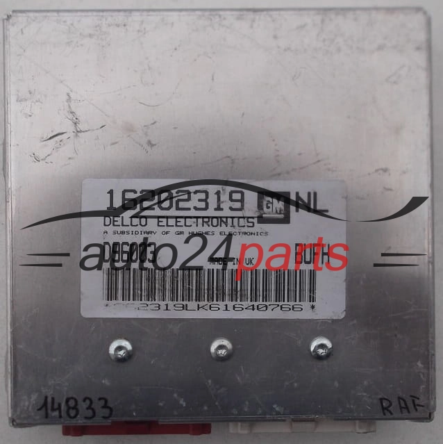 CENTRALINA MOTORE OPEL VECTRA B 1.6, DELCO 16202319 NL