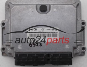 KOMPUTER STEROWNIK SILNIKA FIAT PUNTO 1.9 JTD BOSCH 0281001955, 0 281 001 955, 46825756, 1039S00195, 18841WAA -  6923, 6924, 13633, 13631