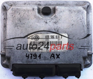 CENTRALINA MOTORE VW VOLKSWAGEN GOLF 1.9 TDI AGR 038 906 018 D, 038906018D, BOSCH 0 281 001 611, 0281001611
