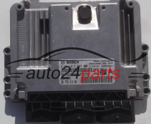 CENTRALINA MOTORE PEUGEOT 206 1.6 HDI BOSCH 0 281 017 937, 0281017937, 96 770 313 80, 9677031380, EDC17C10 