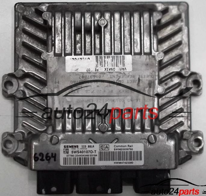 calculateur moteur pour citroen et peugeot 2.0 hdi