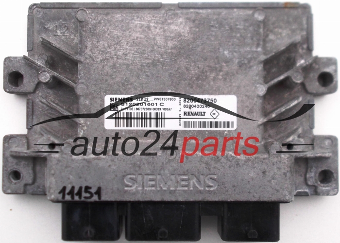 CENTRALINA DO MOTORE RENAULT, SIMENS S120201601C, 8200473750, SIM32