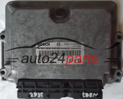KOMPUTER STEROWNIK SILNIKA FIAT DUCATO JUMPER BOXER 2.2 HDI BOSCH 0281010345, 0 281 010 345, 9648608680 D2242 P18, 1039S04814 -  