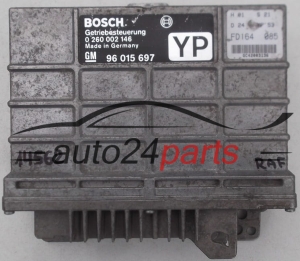 COMPUTADOR CAIXA DE VELOCIDADES AUTOMÁTICA OPEL OMEGA BOSCH 0 260 002 146, 0260002146, GM 96 015 697 YP, 96015697YP, 96015697