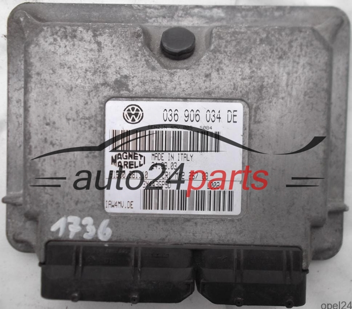calculateur moteur pour vw volkswagen polo 1.4