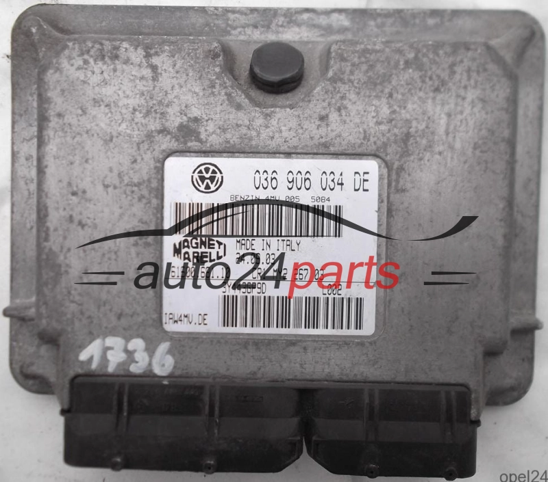 calculateur moteur pour vw volkswagen polo 1.4