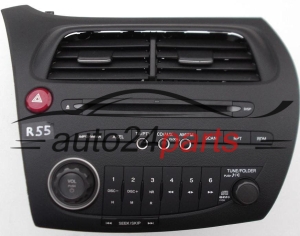 RADIO CD MP3 WMA HONDA CIVIC 39100-SMG-G016-M1 / 39100SMGG016M1 / CQ-MH5679G / CQMH5679G / CQ-MH5679K / CQMH5679K / CQ-MH5670K / CQMH5670K - R55