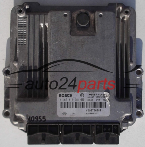 MOTORSTEUERGERÄT ECU STEUERGERAT RENAULT LAGUNA 2.0 DCI BOSCH 0 281 015 781